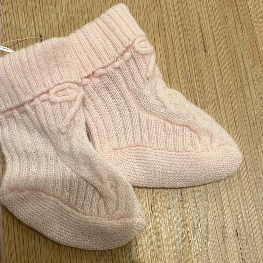 Vince baby Cozy cashmere Pink Baby Socks